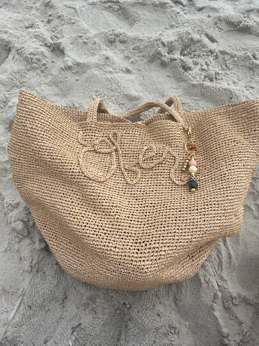 Raffia Beach Bag