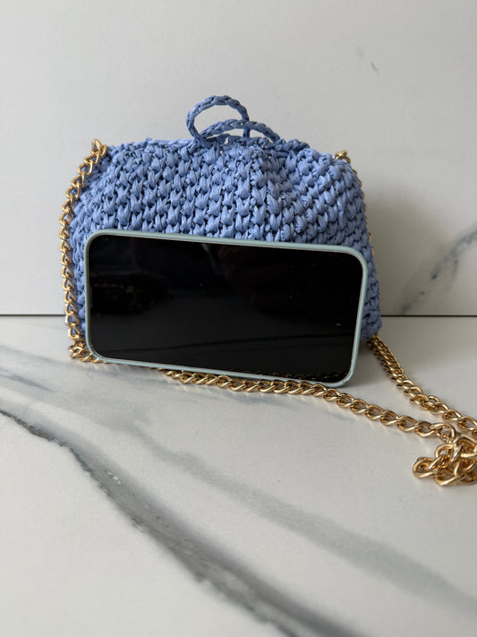 Jacaranda Blue Cloud Bag