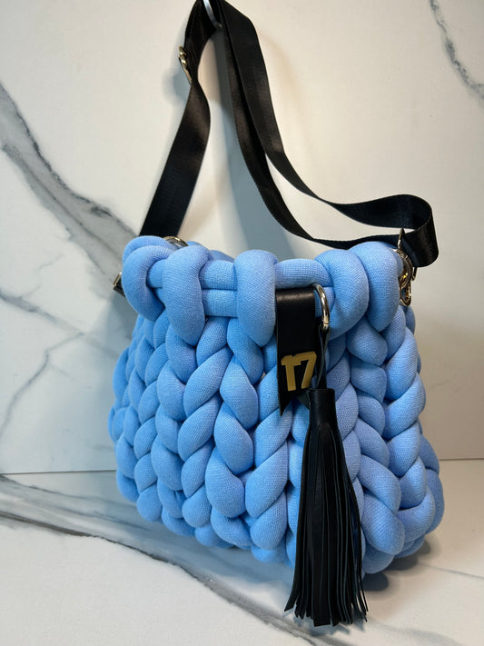 Baby Blue Large Marshmallow Bag