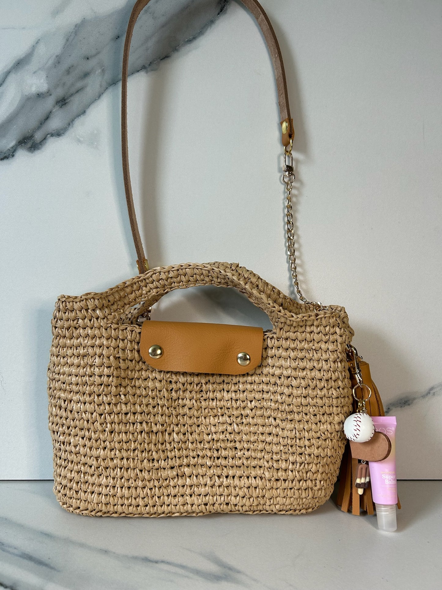 Natural Raffia Bag