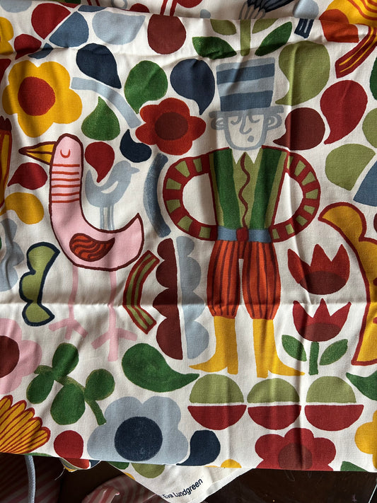 Swedish Folklore Print Tea Towels - Set of 3