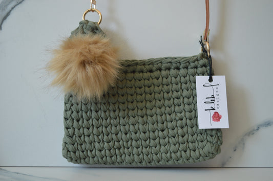 Eucalyptus Waffle Bag