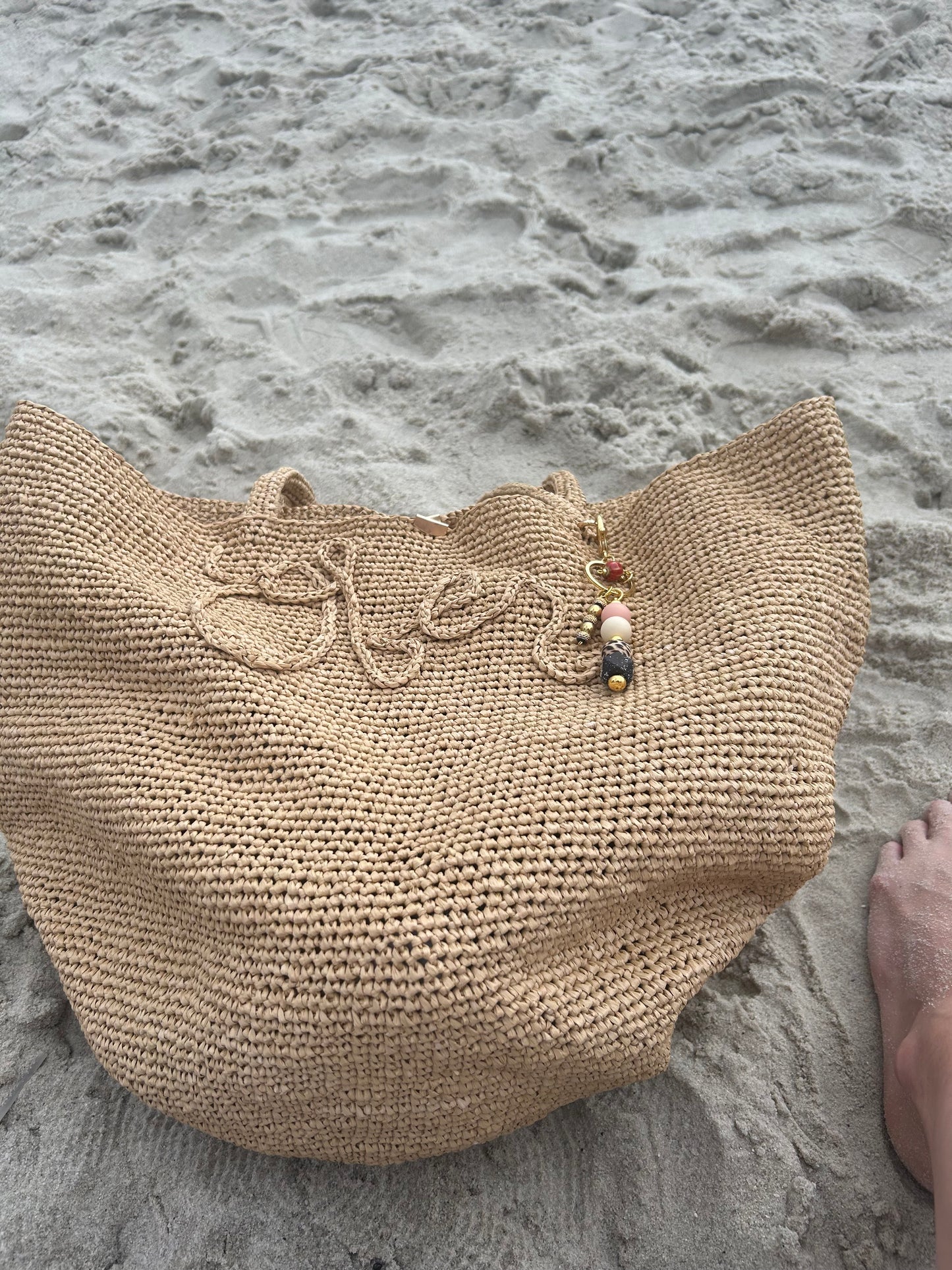 Raffia Beach Bag