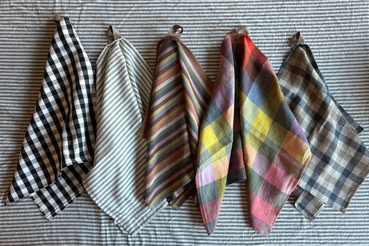 European Linen or Cotton Tea Towels