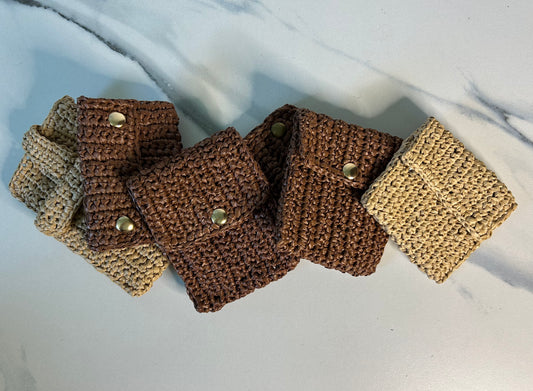 Raffia Card Holder