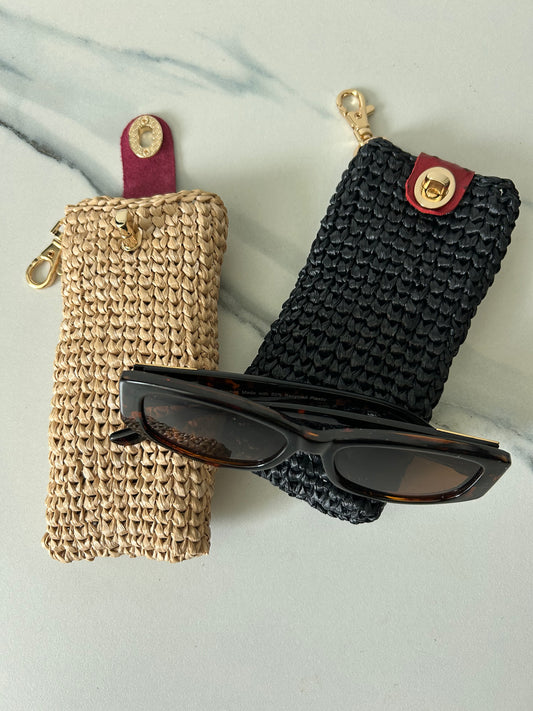 Raffia Sunnies Case