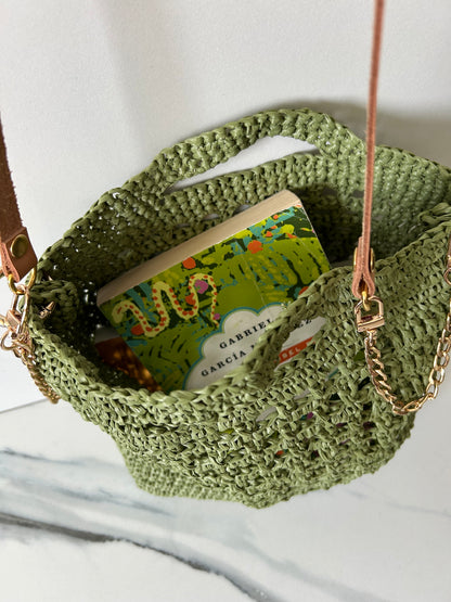 Matcha  Beach Tote