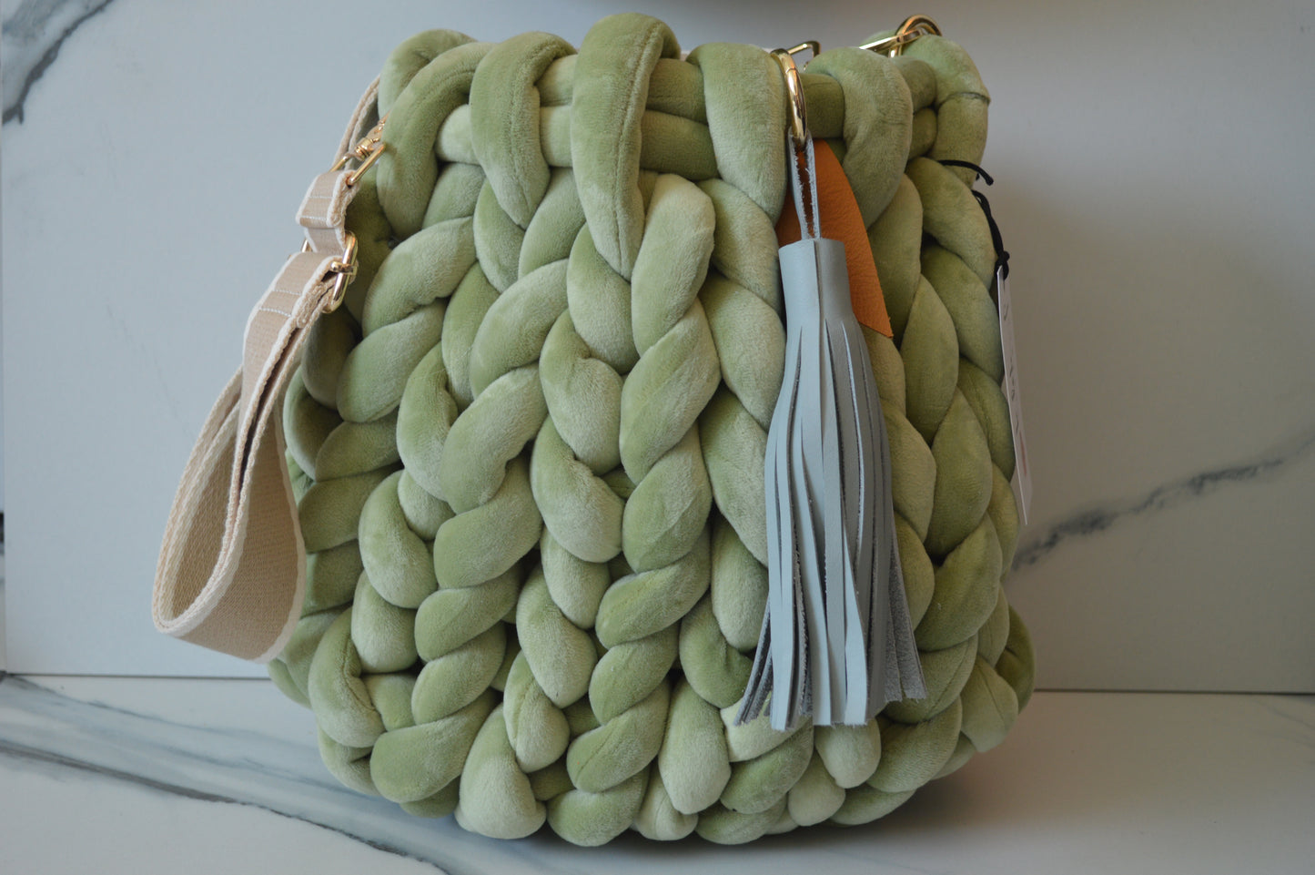 Olivine Large Marshmallow Bag