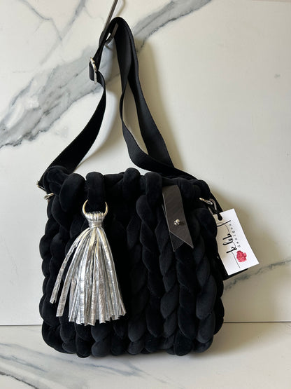 Black Large Marshmallow Bag