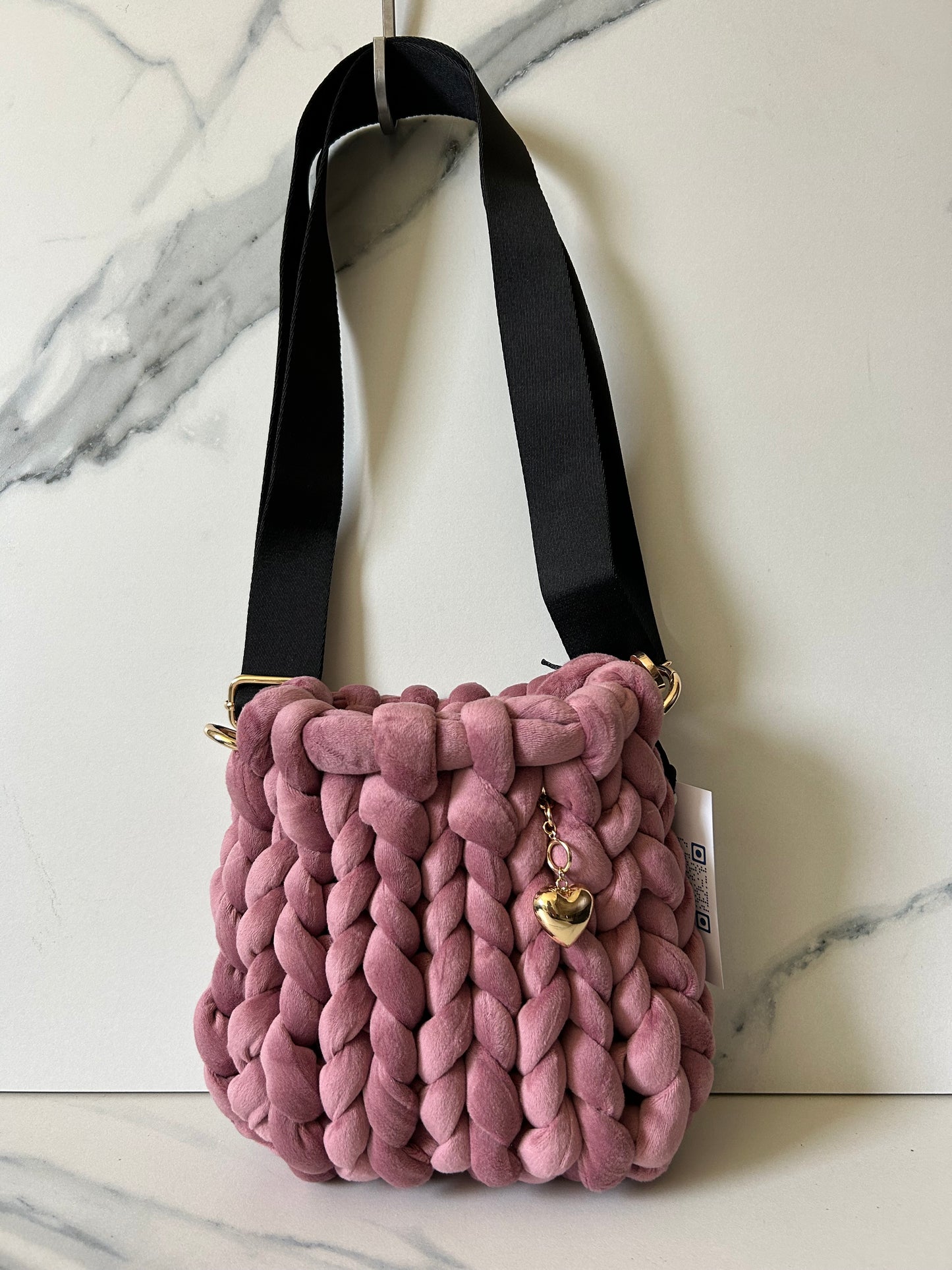 Mauve Small Marshmallow Bag