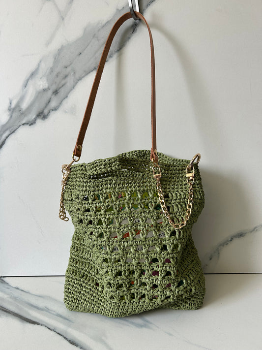 Matcha  Beach Tote