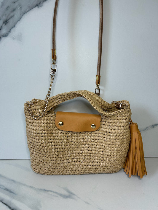Natural Raffia Bag