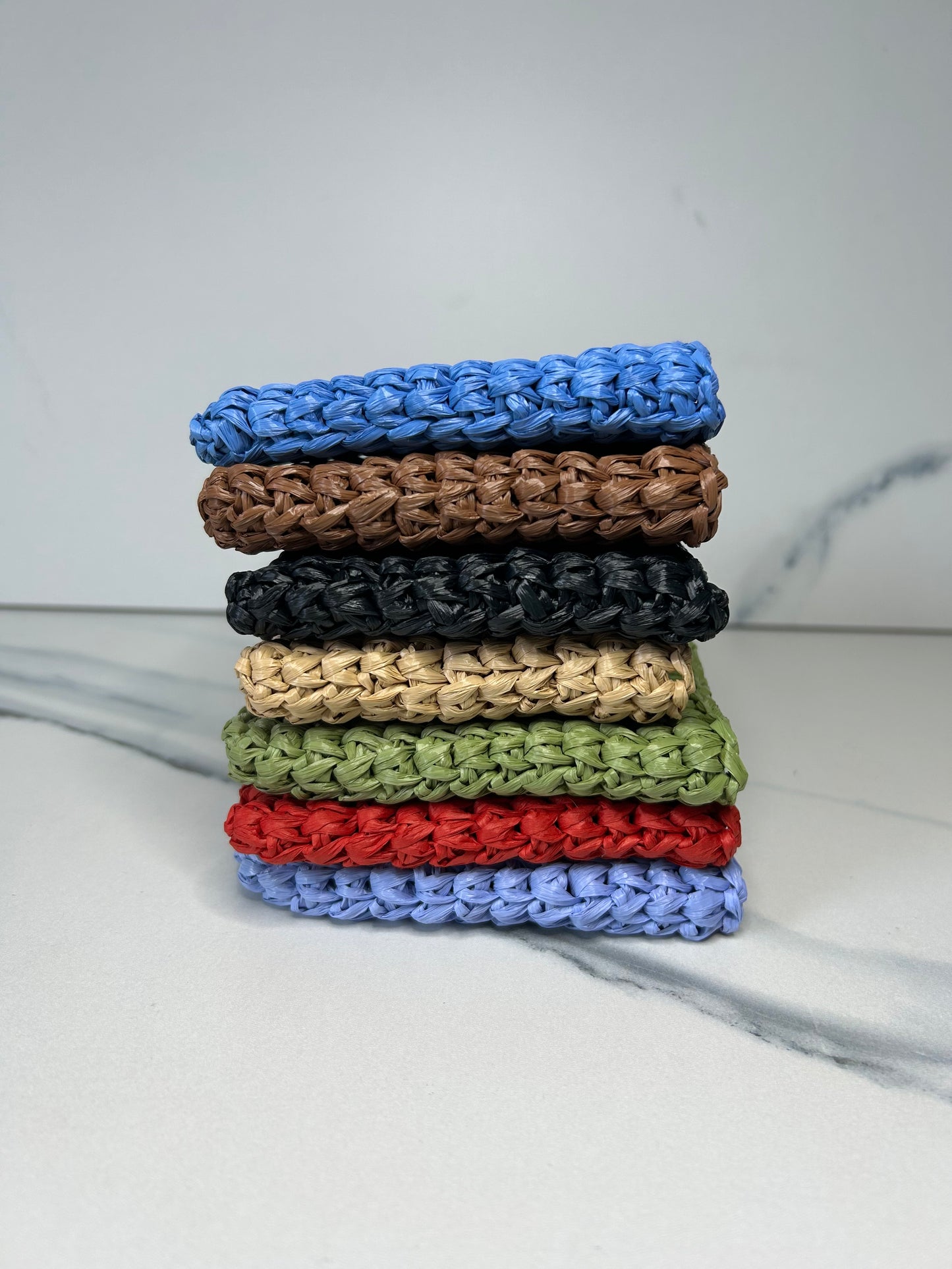 Raffia Pouch