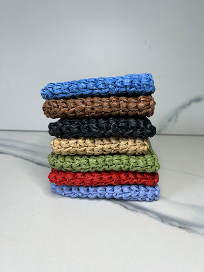 Raffia Pouch