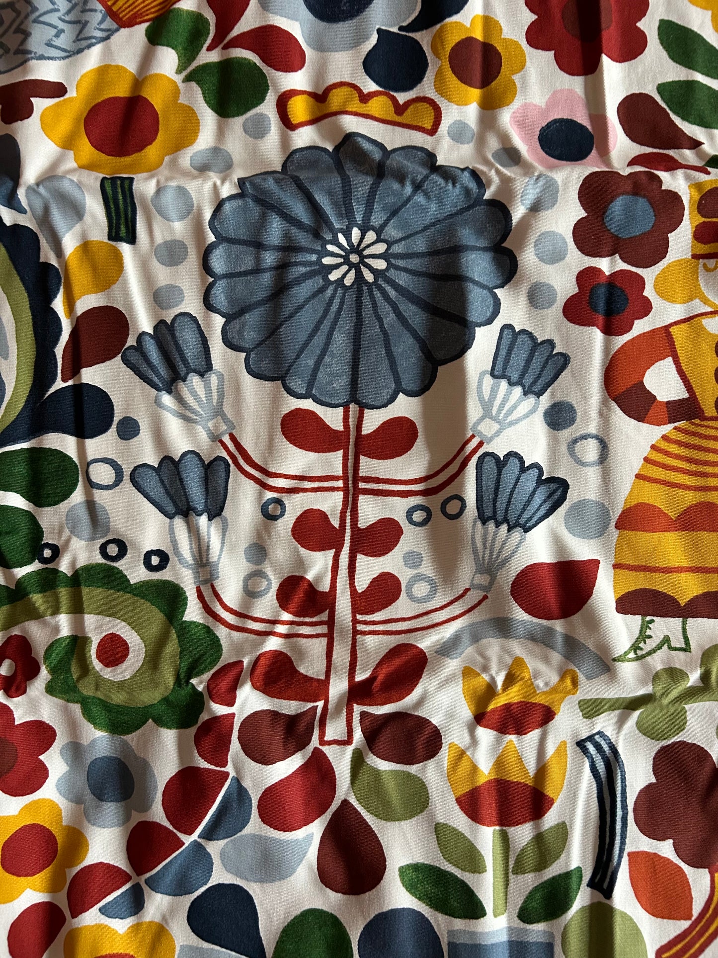 Swedish Folklore Print Tea Towels - Set of 3