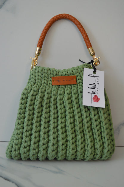 Matcha Waffle Bag