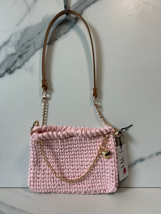 Cotton Candy Pink "Stroop" Waffle Bag