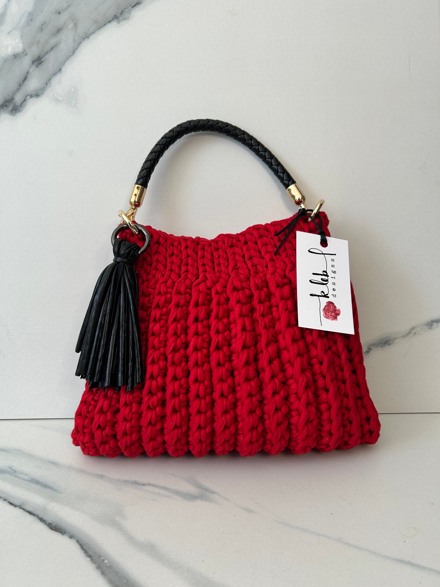 Red Waffle Bag